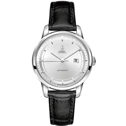 Borel 依波路雅麗系列銀色太陽紋錶盤女士自動機械手錶 LS5690-211BK