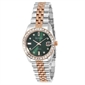 Bonia Noble Green Dial Stone Bezel Three-Hand Women's Quartz Watch BNB10553-3697S#