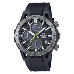 Casio EDIFICE SOSPENSIONE 碳纖維太陽能賽車手錶 EQS-960PB-1A