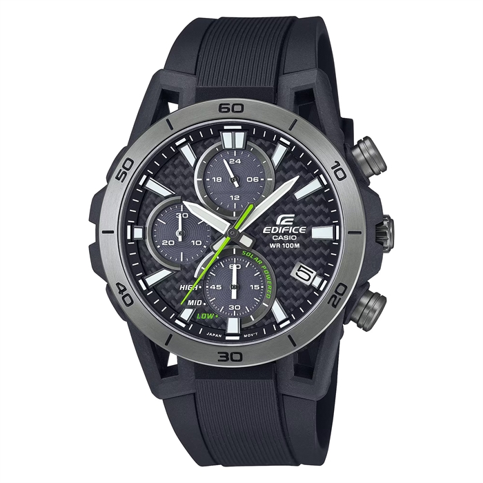 Casio EDIFICE SOSPENSIONE 碳纤维太阳能赛车手表 EQS-960PB-1A