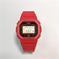 Casio G-SHOCK 5600 系列鮮紅色男士數碼運動手錶 DW-5600EP-4