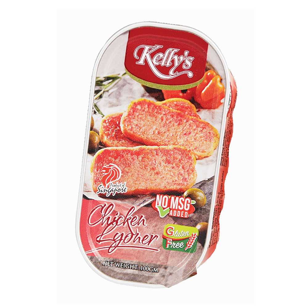 凯莉鸡肉午餐肉100克