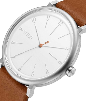 Nordic Tale 3 Hands Quartz Leather Watch (W06-03143-004)