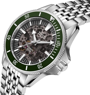 Valor 3 Hands Automatic Stainless Steel Watch 