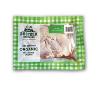 Bostock Brothers New Zealand Organic Chicken Mid Joint Wing (500g)