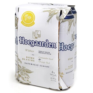 Hoegaarden - Wheat Beer - 500ml x 4 King Can