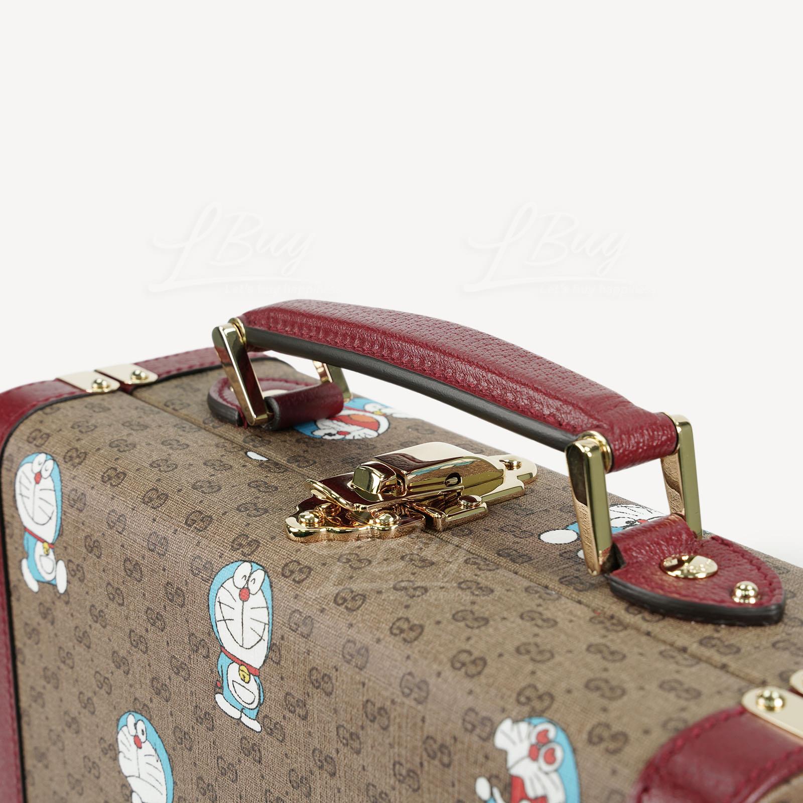 GUCCI-Gucci x Doraemon 小型行李箱袋