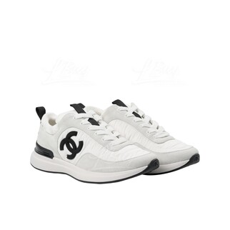 Chanel CC Logo 運動鞋 小白鞋 黑色CC logo