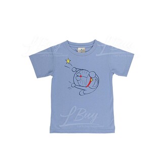 Doraemon Future Department Store Unisex Doraemon Growing Liquid Kids Short Sleeves Tee T-Shirt (Size: 120-130)