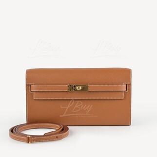 Hermes Kelly To Go Gold ghw