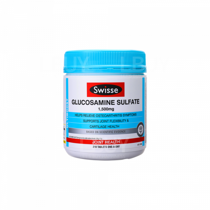 SWISSESWISSE GLUCOSAMINE SULFATE 1500MG 210PCS