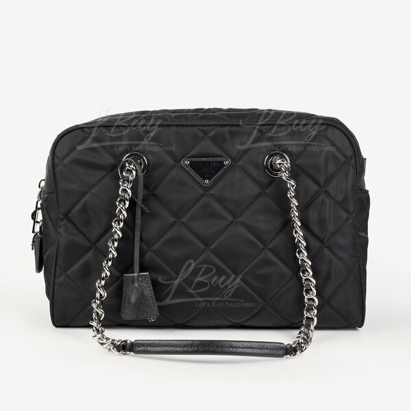 Prada tessuto impuntu hot sale chain bag