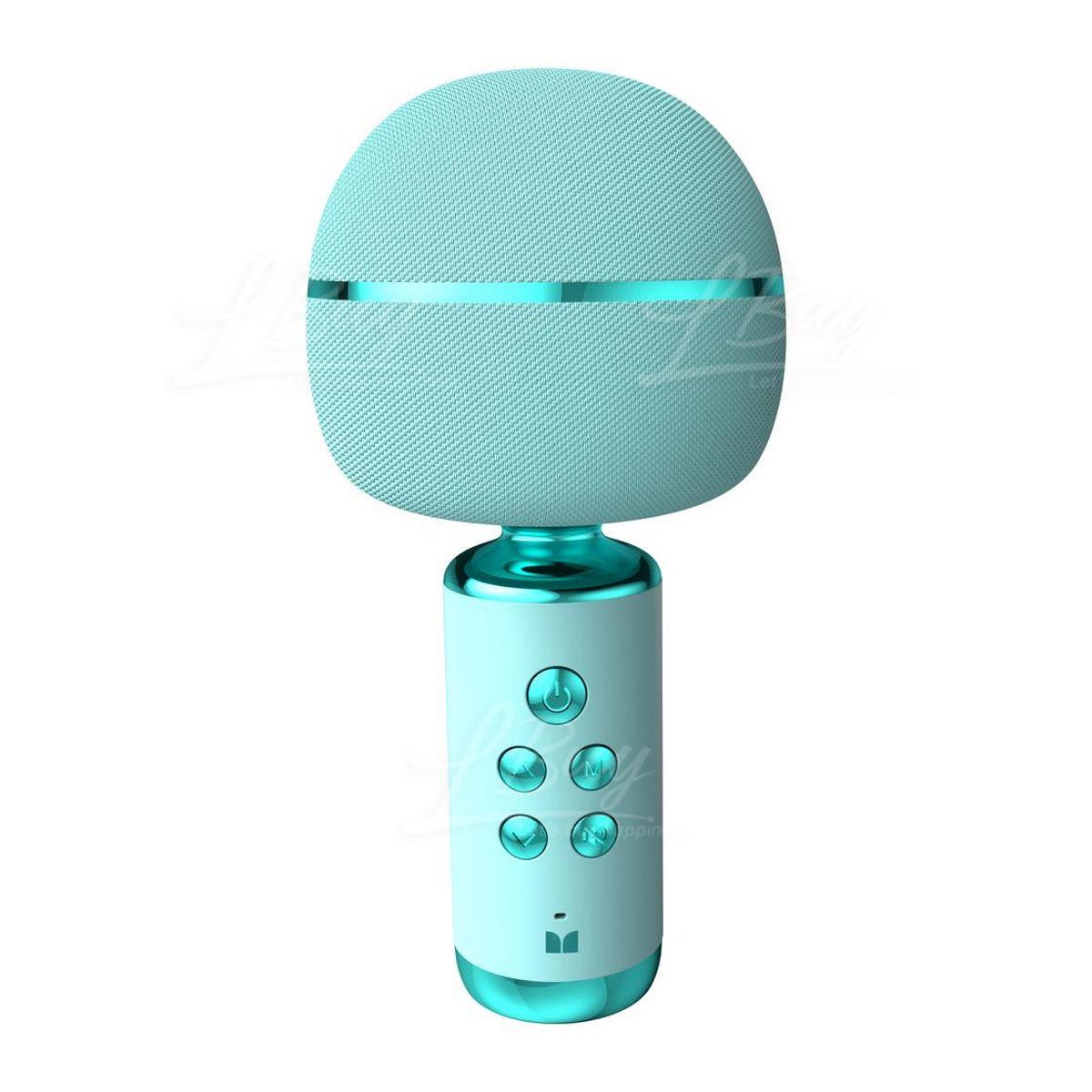 M98 Superstar Mini Karaoke Mircrophone BT Speaker- Blue