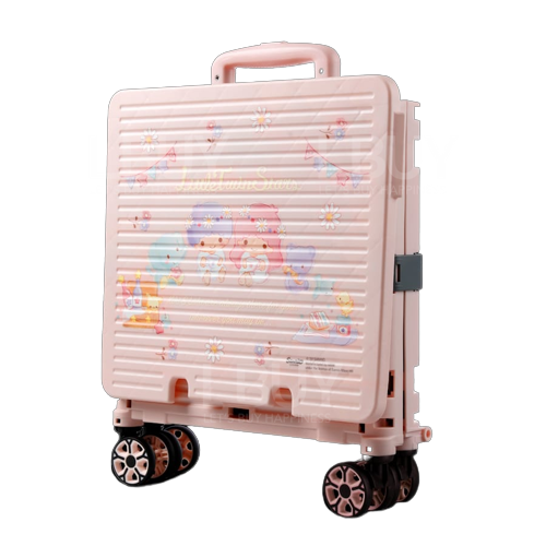 Little Twins Star 15吋四輪摺疊式手拉購物車