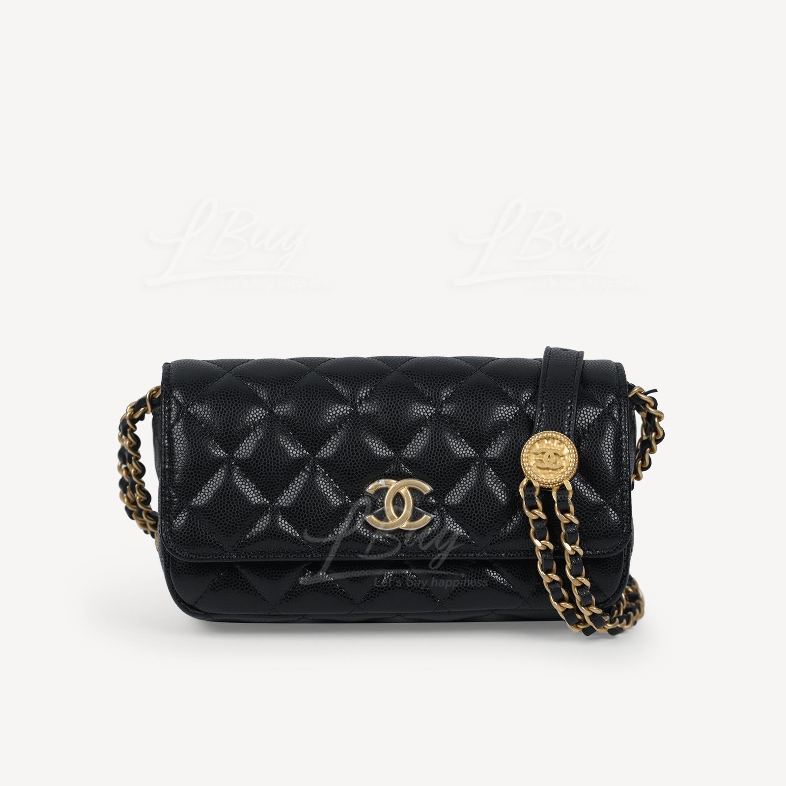 Chanel Gold Coin Chain Belt Bag AP2896