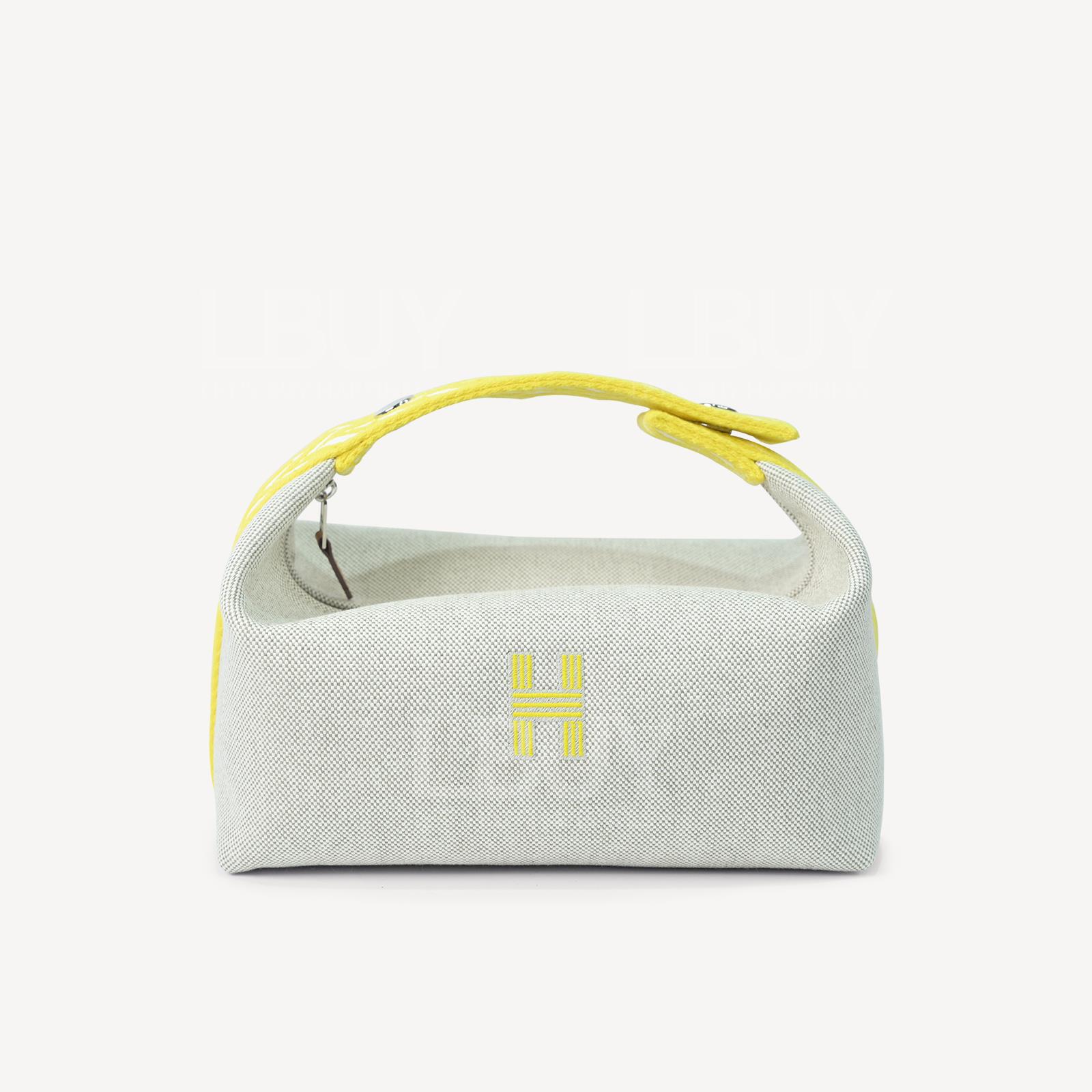 Hermes Bride-a-Brac Case Jaune Citron Small Model