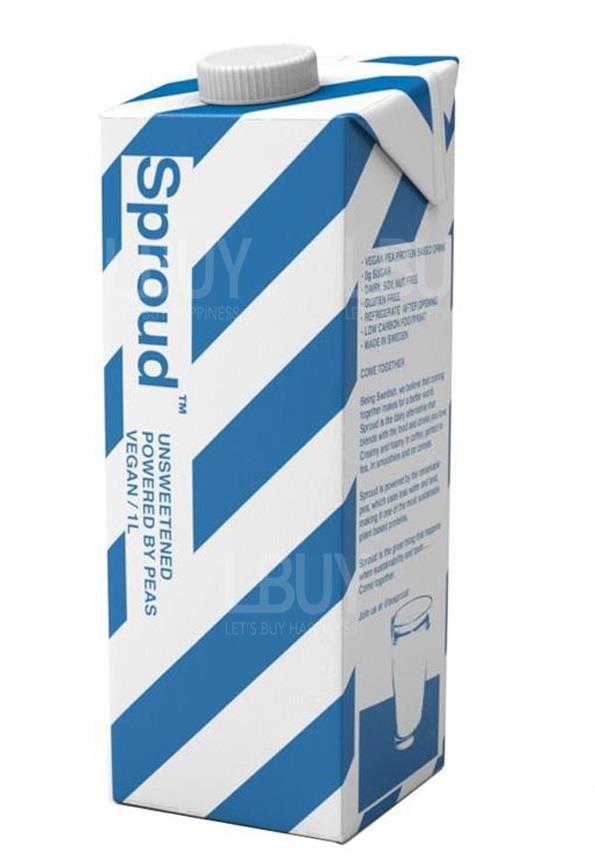 瑞典無糖豌豆奶1L