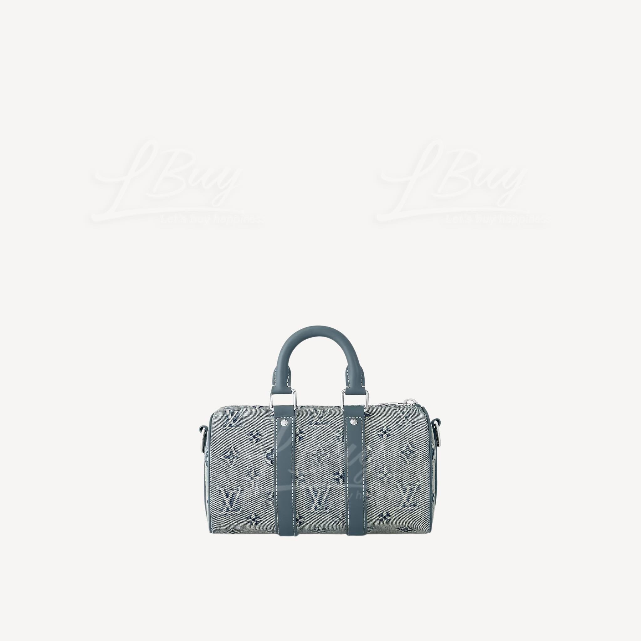 Louis Vuitton Monogram Watercolor Keepall XS Water Silver Hardware