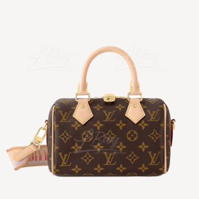 Louis Vuitton Speedy 20 Bandouliere with Detachable LV Textile Strap