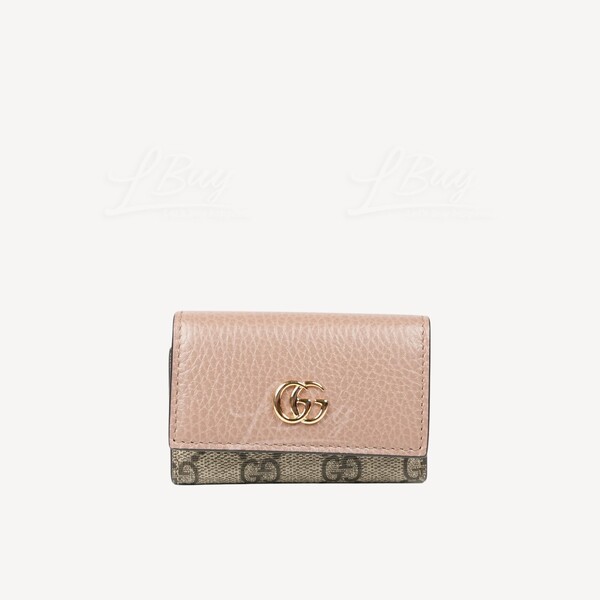 Gg marmont card hot sale case dusty pink