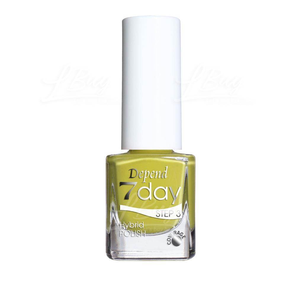 DEPEND 7day 仿GEL甲快乾甲油 7242 火熱桃紅色 (不透明) 5ml