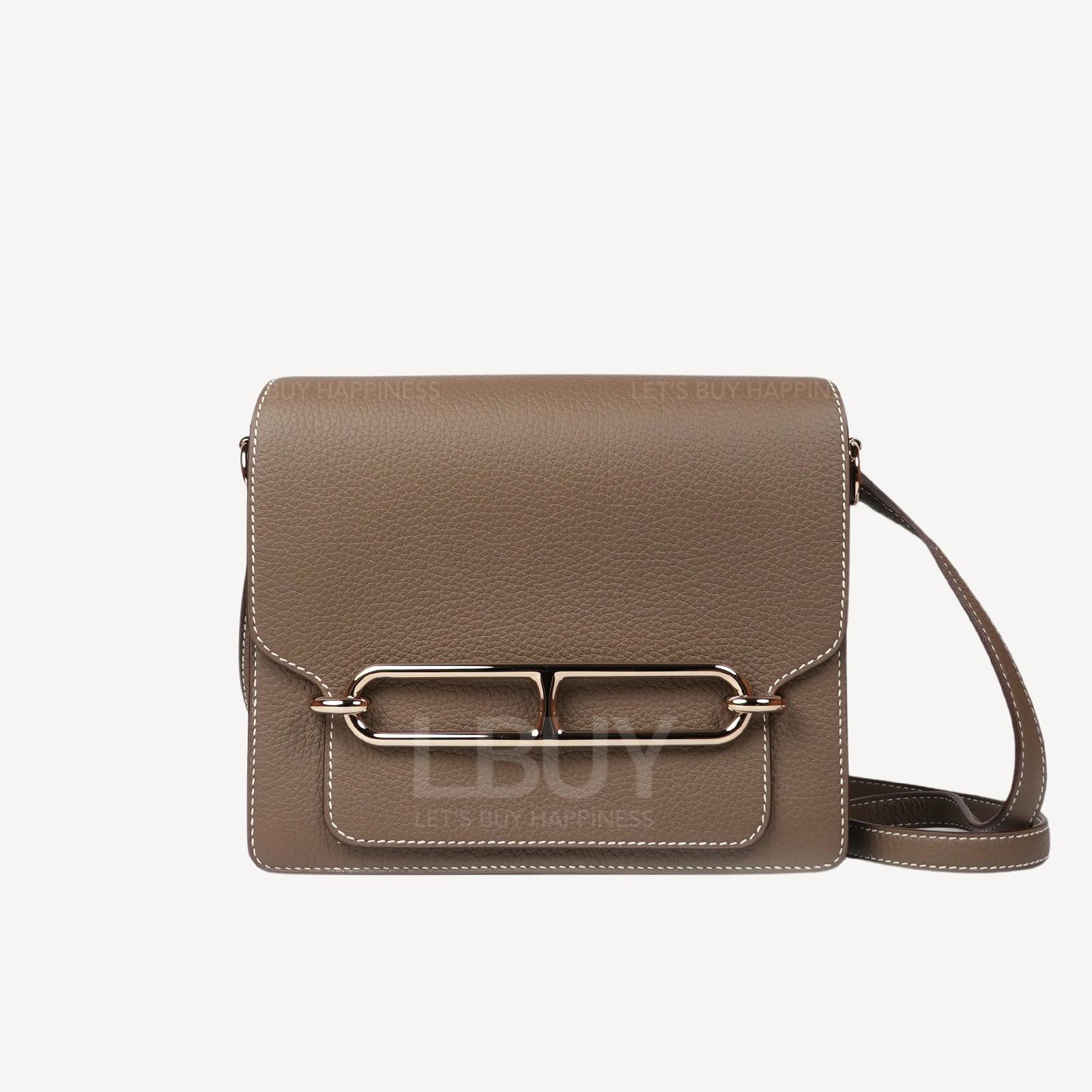 Hermes Roulis 23 Bag 大象灰 淡金扣