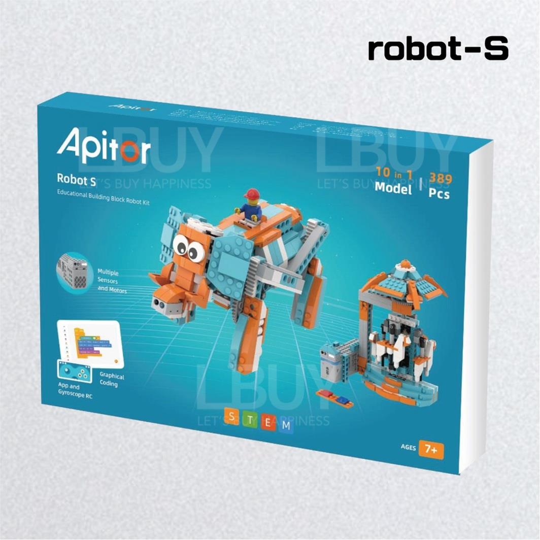 APITOR Robot - S STEM编程学习10合1机械人