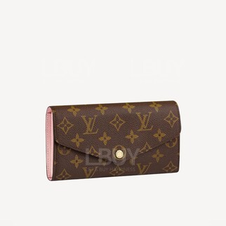 LV Classics 芭蕾粉SARAH長銀包 M62235