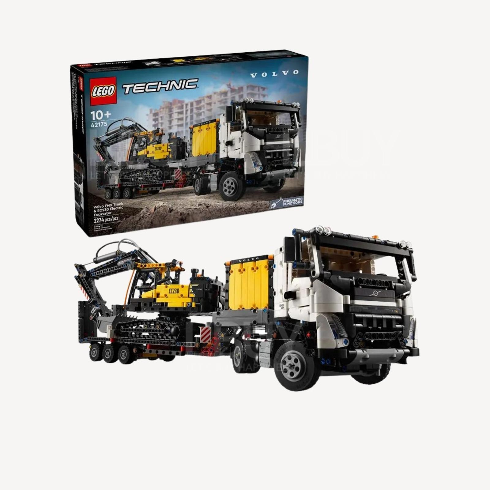 LEGO 42175 Technic Volvo FMX 卡車和 EC230 電動挖掘機 10+