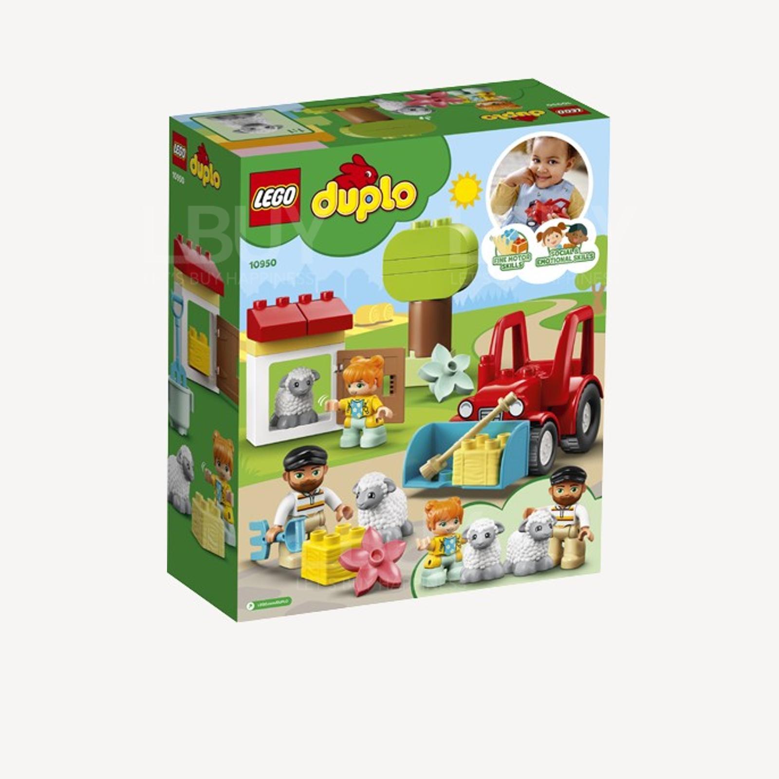 LEGO 10950 Duplo 得寶系列 拖拉機 及 動物照護中心 2+