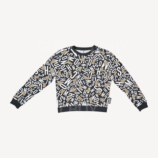 Moschino Underwear 泰迪熊 Logo衛衣 黑色