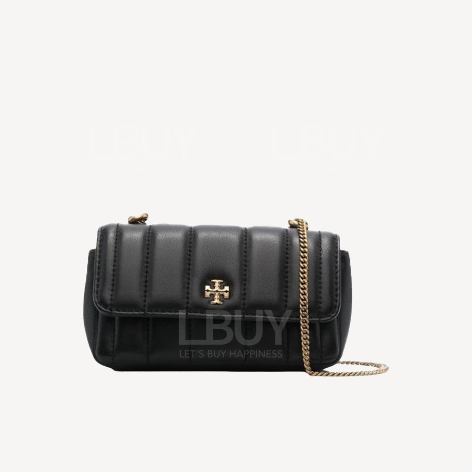 Tory Burch Mini Kira Flap Shoulder Bag Black  142567-001