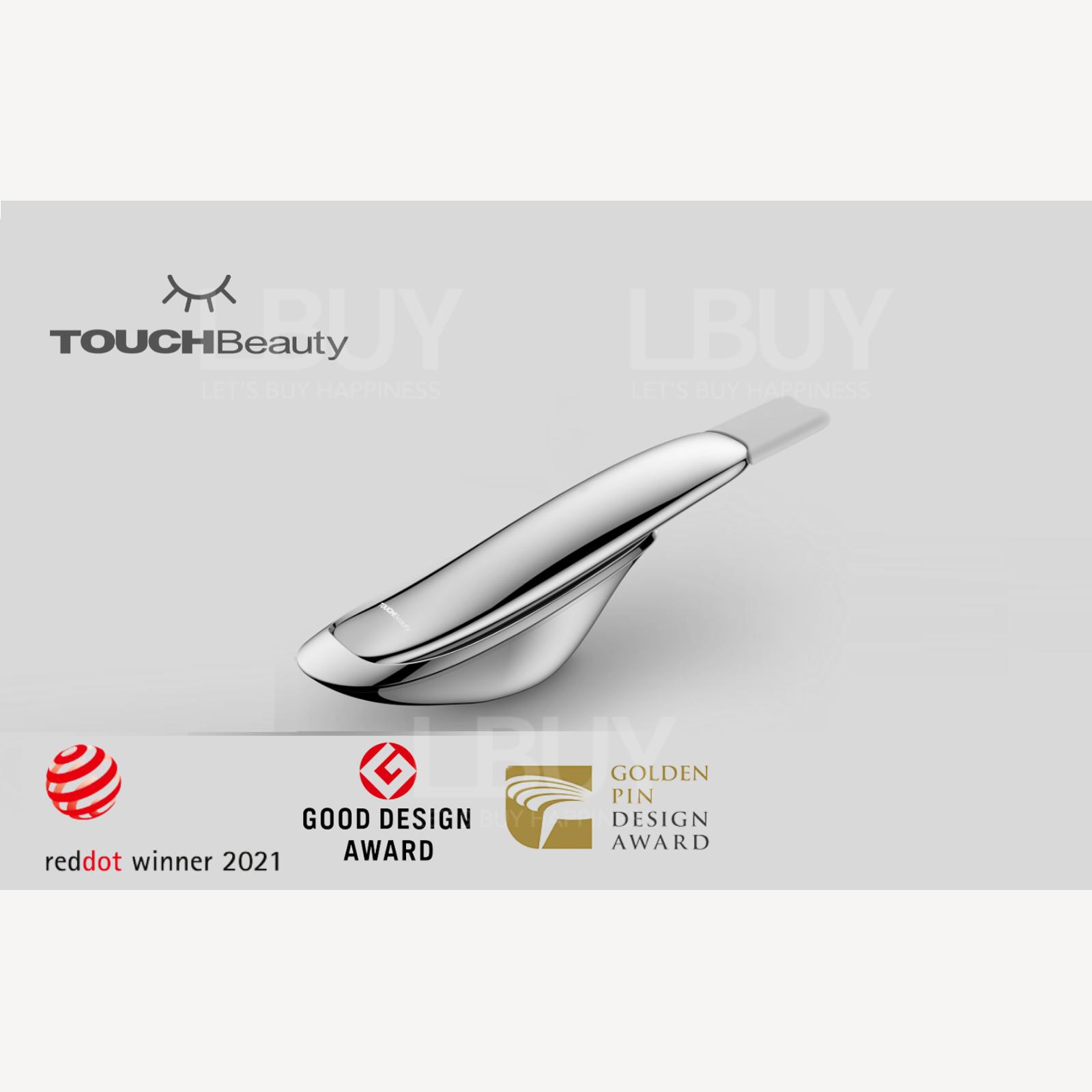 TOUCHBeauty (Red Dot Winner)  2 in 1 Ultrasonic Scrub Device