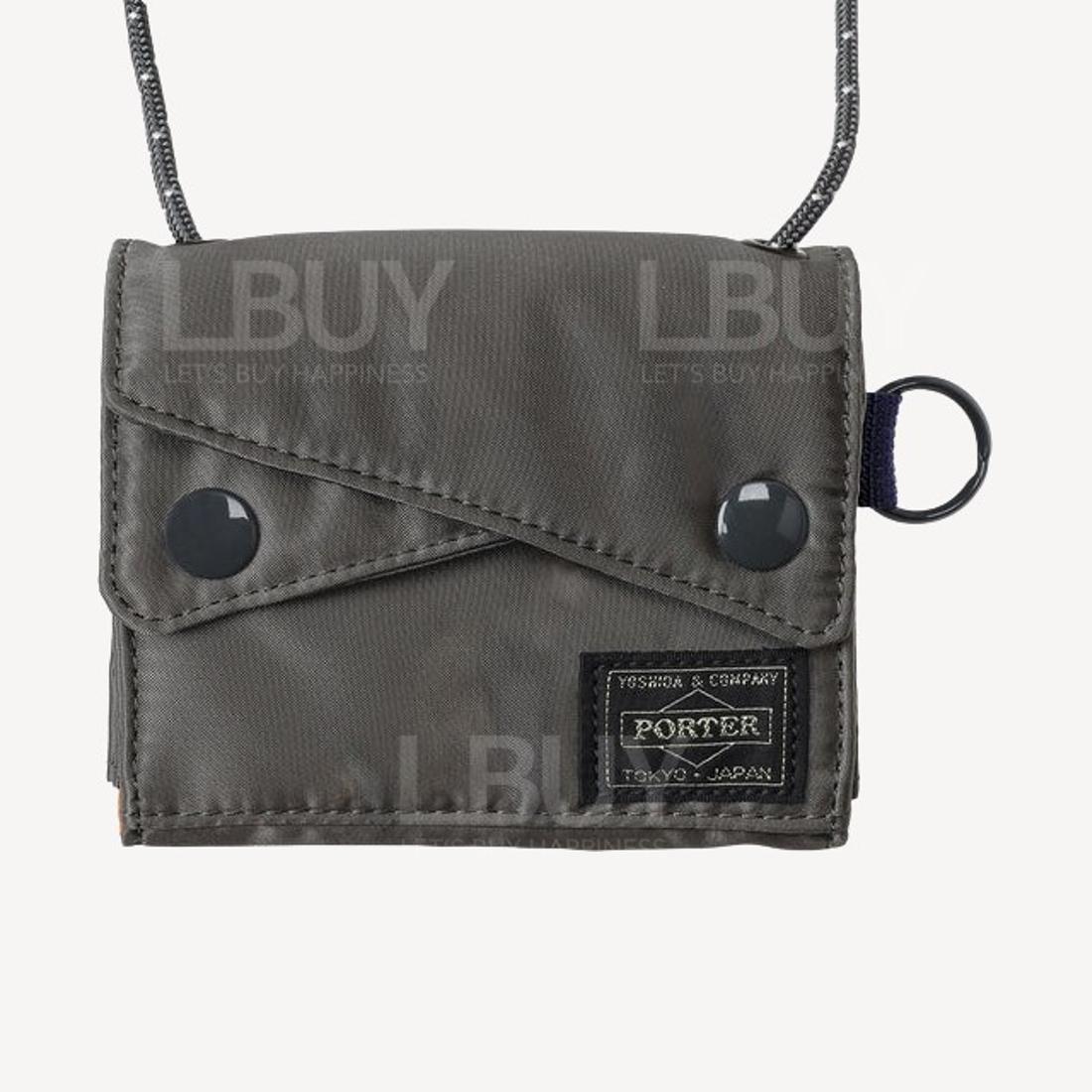 Porter PX Tanker Sling Purse (S) 掛繩銀包 銀灰色