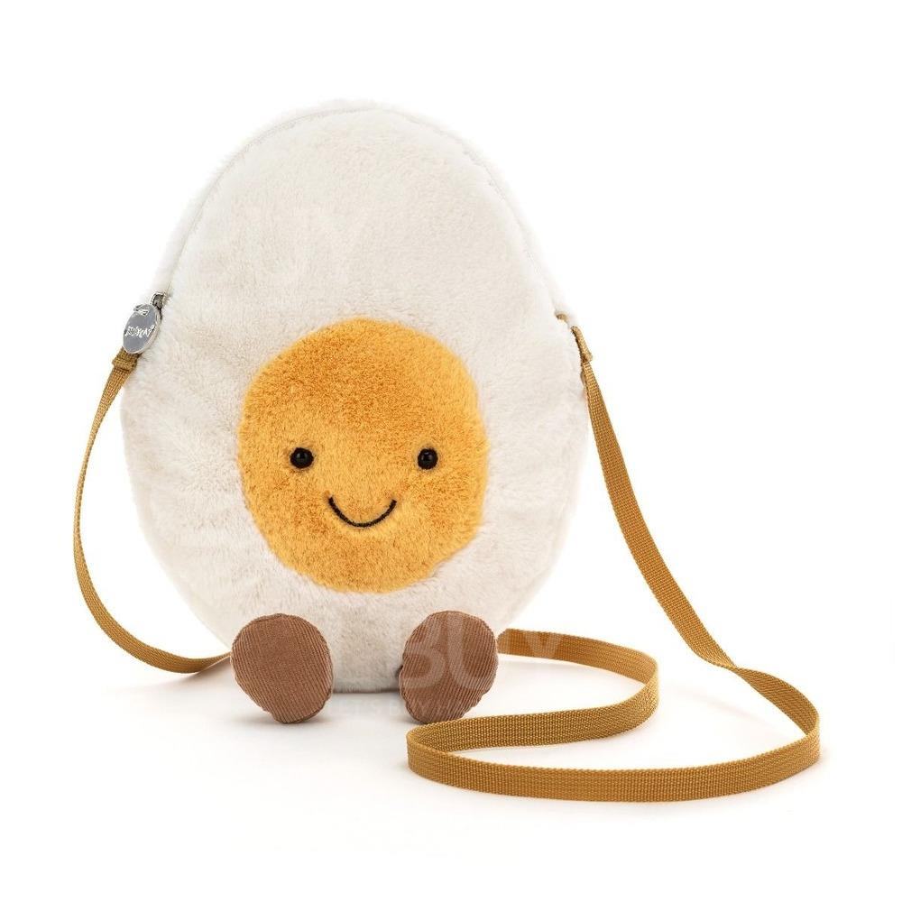 JellyCat Amuseable Happy Boiled Egg Bag 趣味水煮蛋小袋子