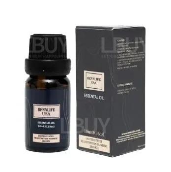 Bennlife USA 植物单方精油 10ml - 柠檬(Lemon) 清爽自然柑橘香, 减低作闷作呕感, 放松, 镇静心灵 (763416635234)