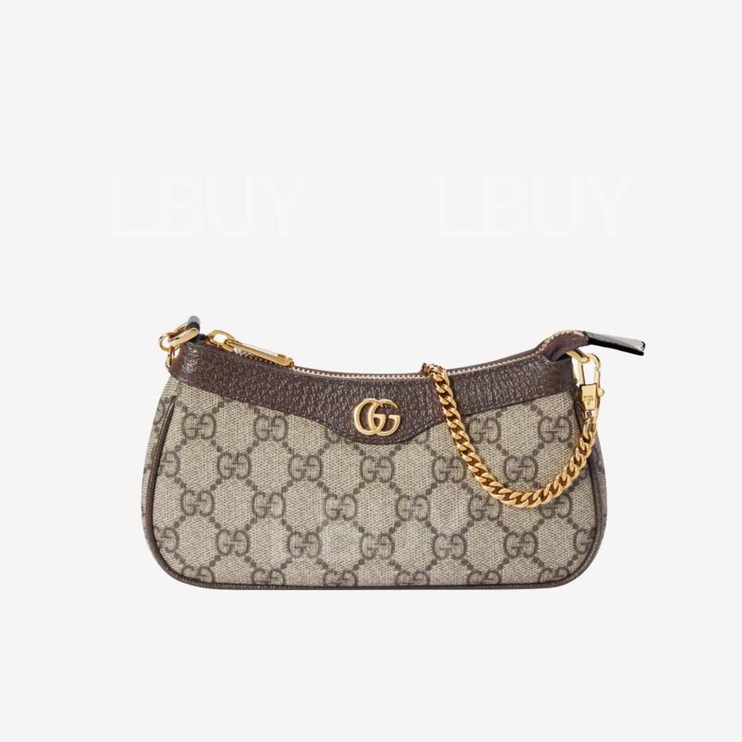 Gucci Ophidia 迷你手袋 棕色 764960