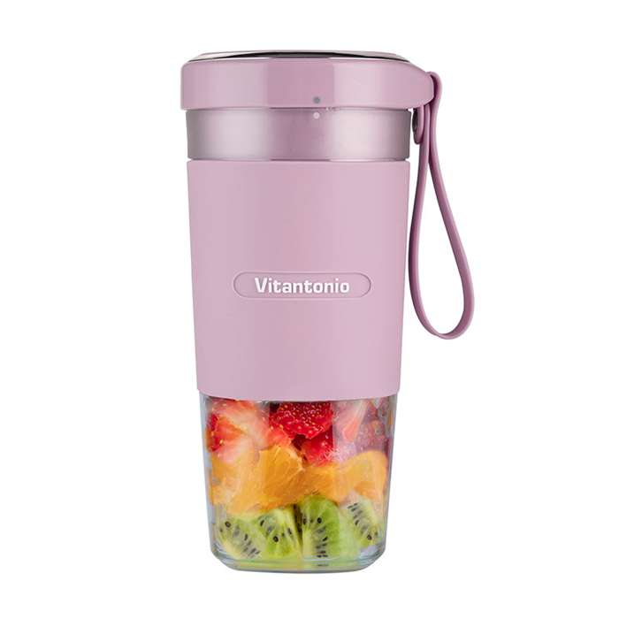 Vitantonio VBL-1000A-GP Cordless My Bottle Blender — Pink | ahaa