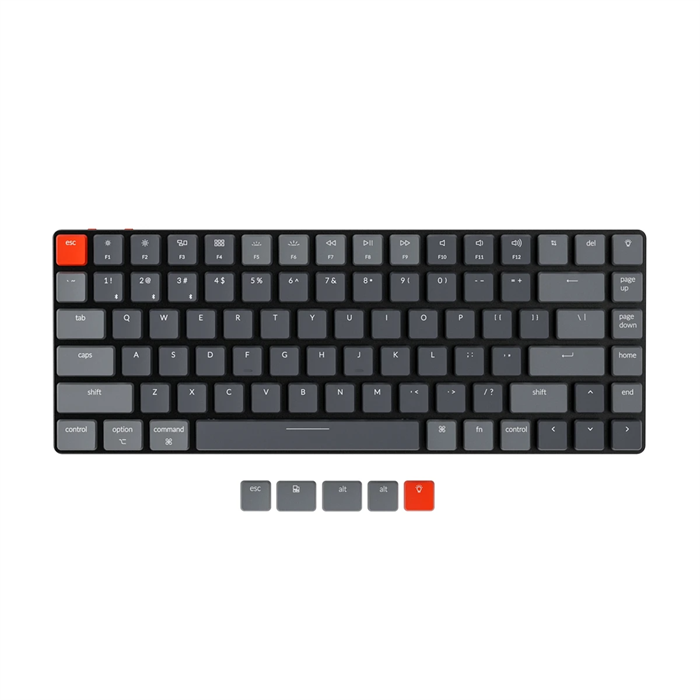 Keychron K3 (K3B3) RGB彩光藍牙無線機械鍵盤 (Gateron 茶軸) X002OY3CGP