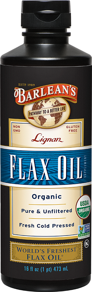 Barlean's Organic Lignan Flax Oil 
