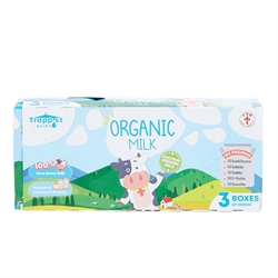 Trappist Dairy Organic Milk 200mlx3