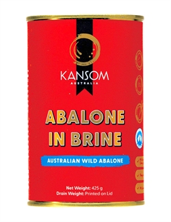 Kansom Abalone in Brine 1P (110g，1 can 1pc)