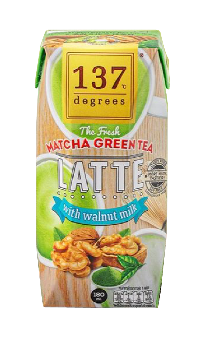 137°c Degrees 抹茶核桃奶  180ml