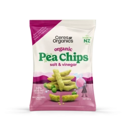 Ceres Organics 有機豌豆片 - 鹽醋味 100g