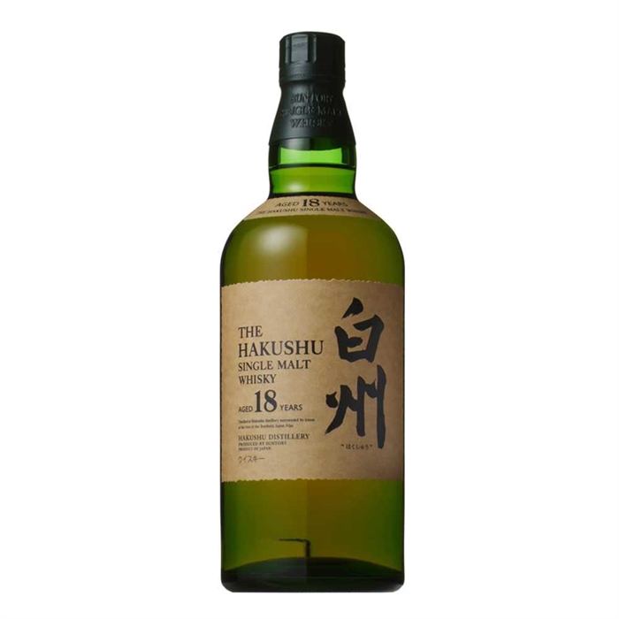 Suntory 白州Hakushu 18 Years (700ml) | Wine Peers 酒朋知己