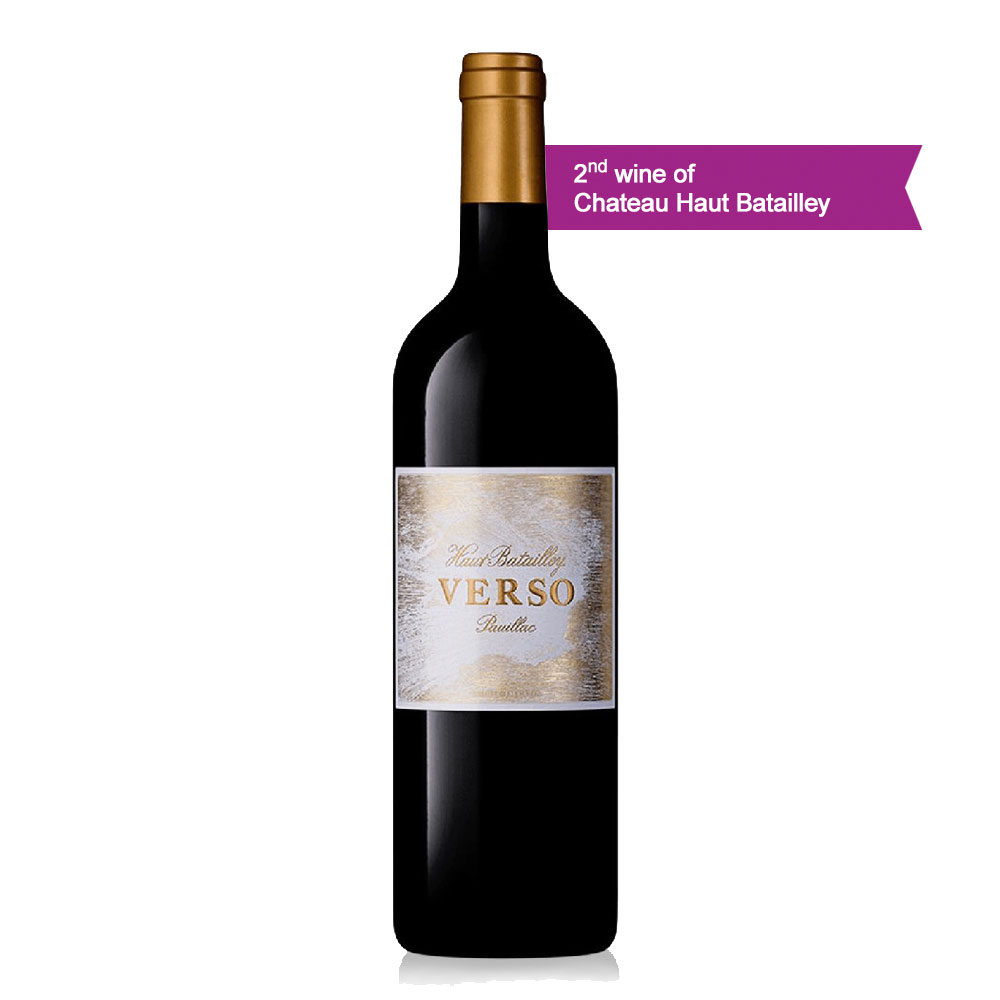 Haut Batailley Verso, Pauillac AOC (2nd label of Chateau Haut Batailley) (750ml)