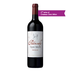 Pastourelle de Clerc Milon, Pauillac AOC 2012 (2nd label of Chateau Clerc Milon) (750ml)