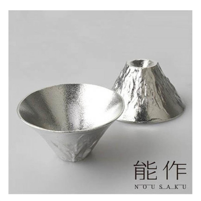 NOUSAKU 能作 富士山 錫100％ 富士山風情杯- 能作台灣｜NOUSAKU Taiwan