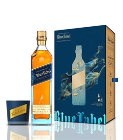 Johnnie Walker Blue Label Limited Edition Gift Pack with Scented Candle 