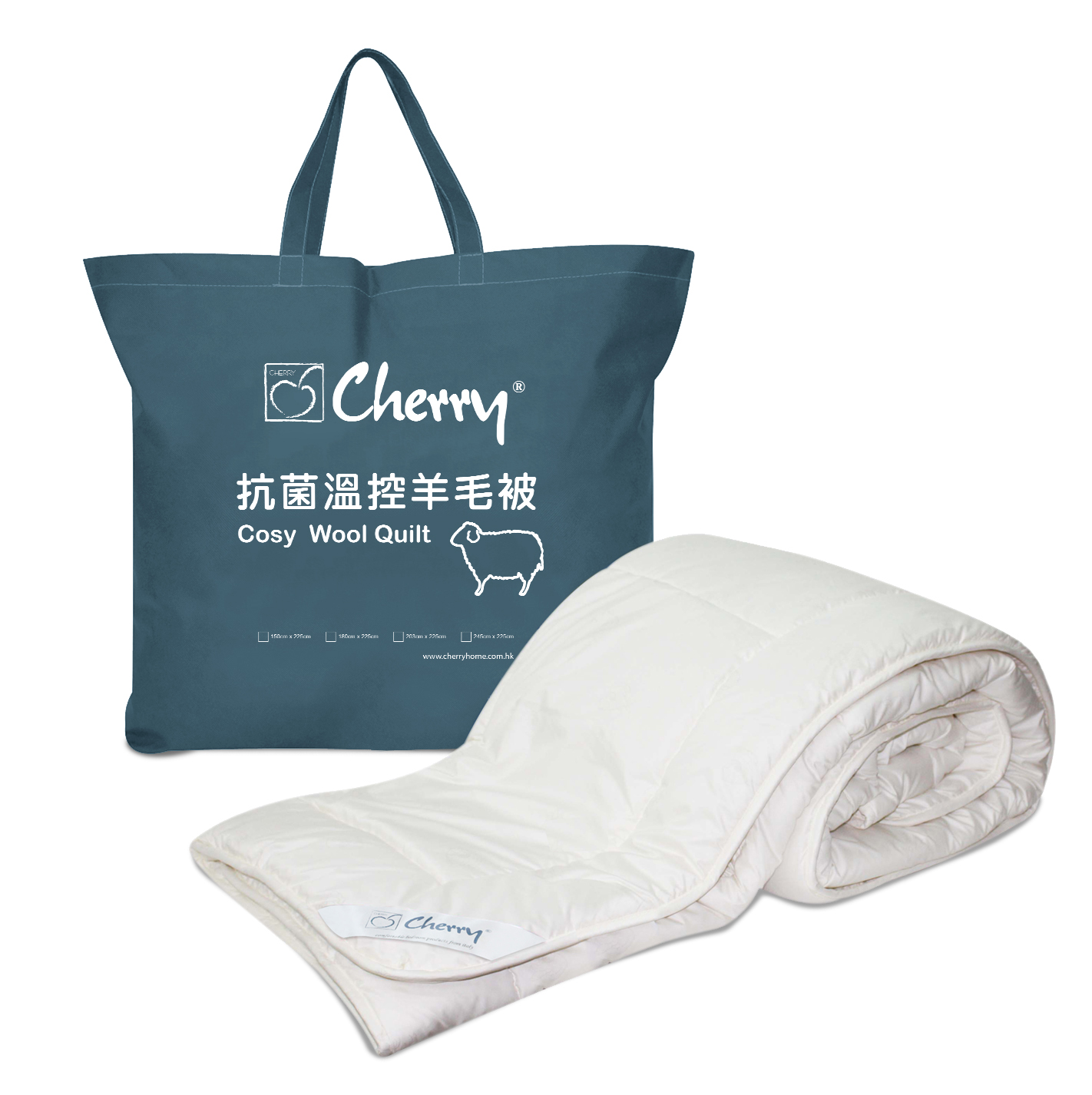 抗菌温控羊毛被(冬厚被)